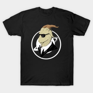 Goats in Black T-Shirt